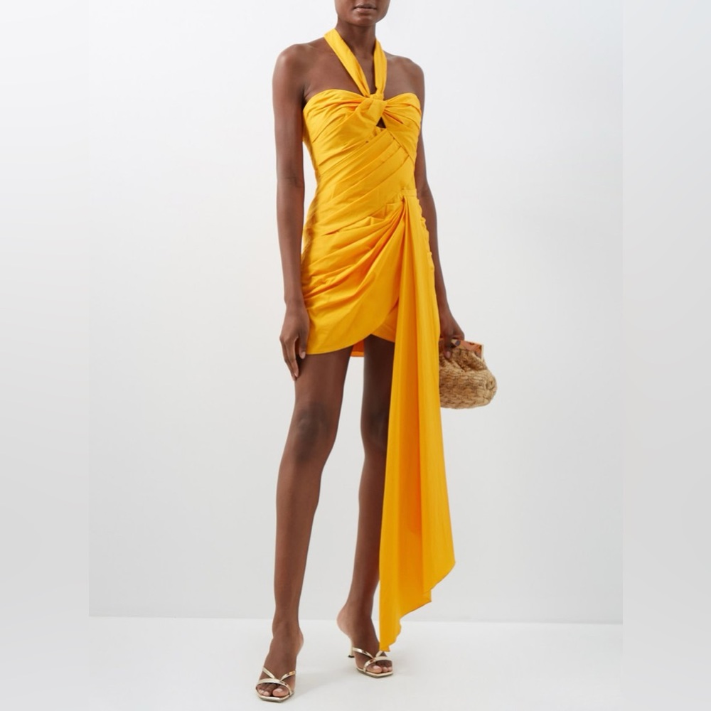 JOHANNA ORTIZ - SOAK UP THE SUN COTTON-BLEND POPLIN MINI DRESS